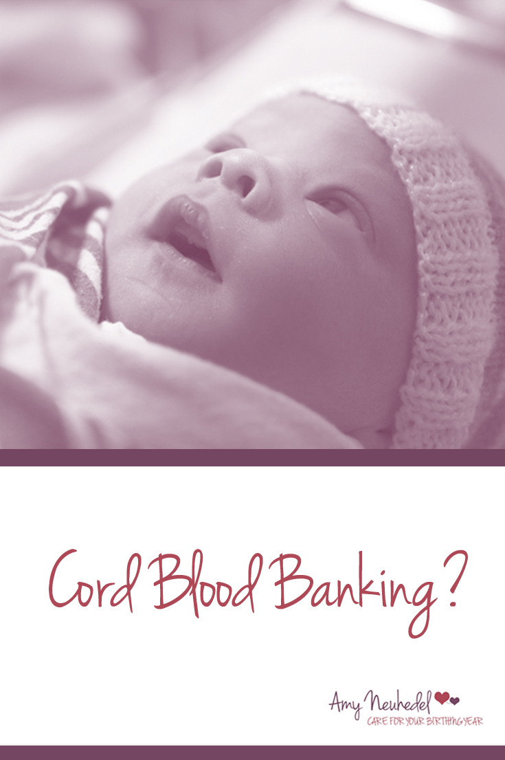 The allure of cord blood banking is very understandable. The advertisements play on our desire to protect our children..